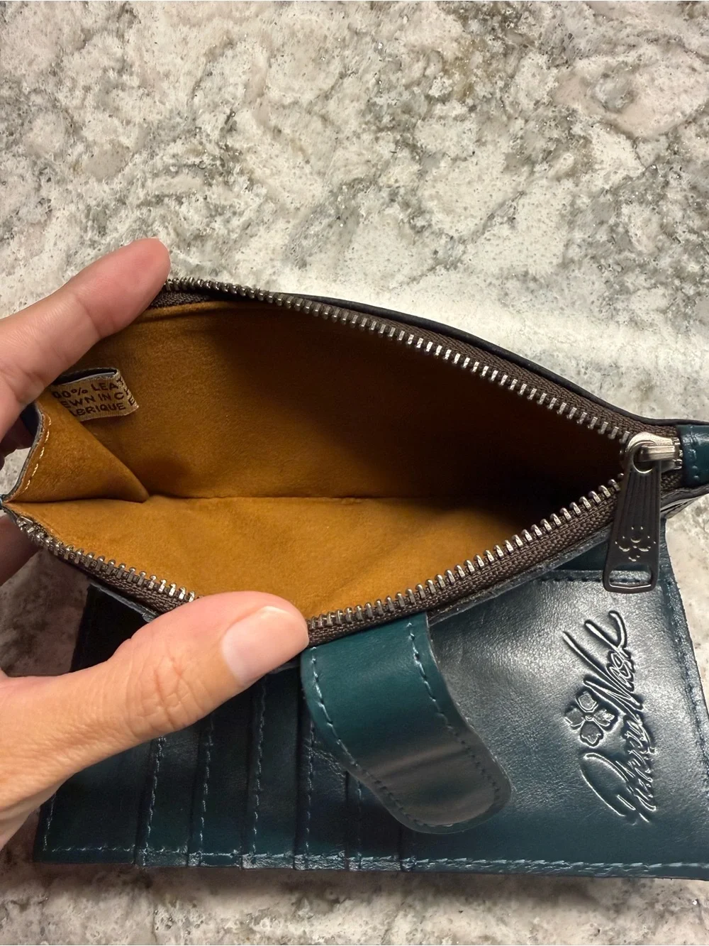 Patricia Nash Nazari wallet Green